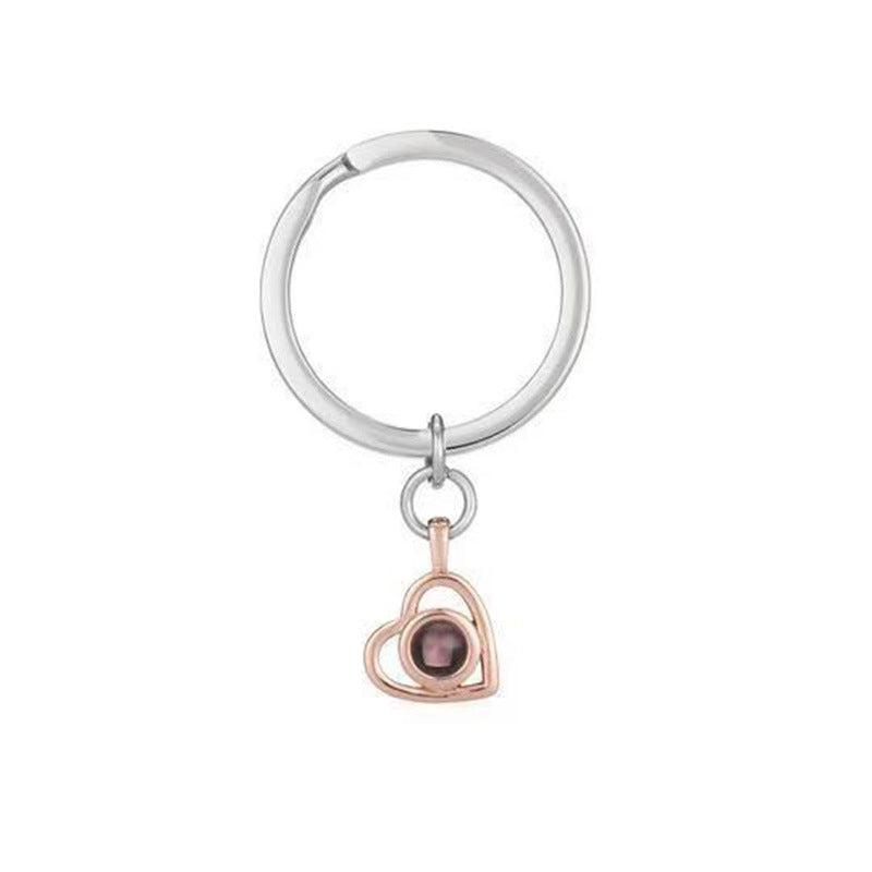 LL Heart Photo Bracelet / Keyring